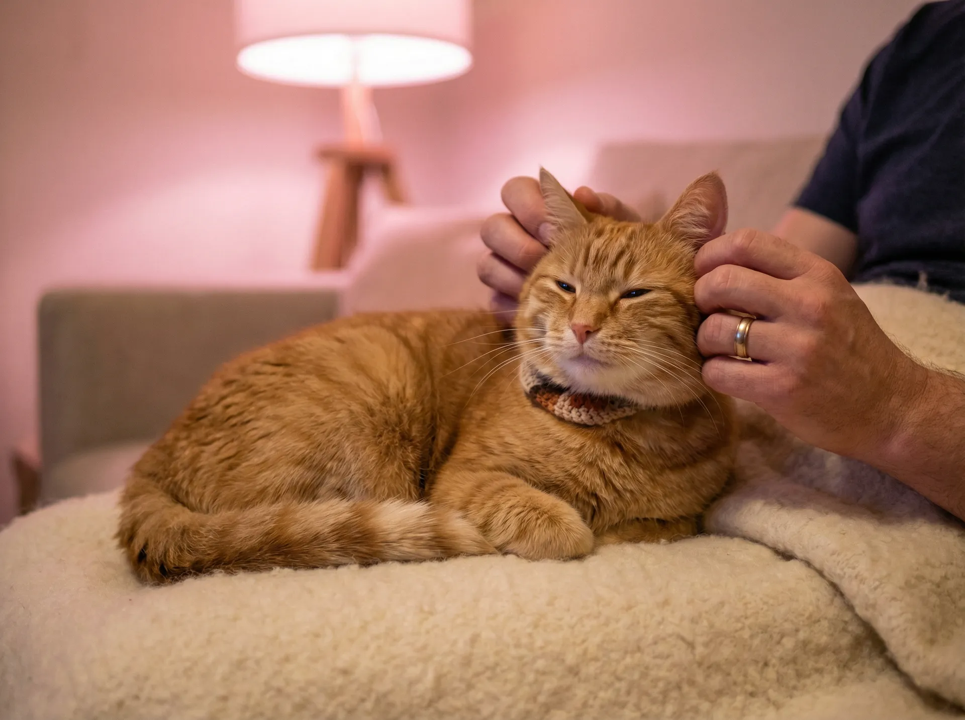 猫咪被温柔抚摸的幸福时刻 - dnf独角兽